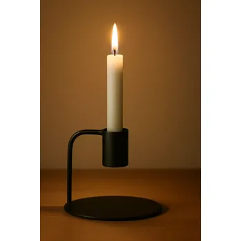 Svícen Svícen Hübsch kovový, černý