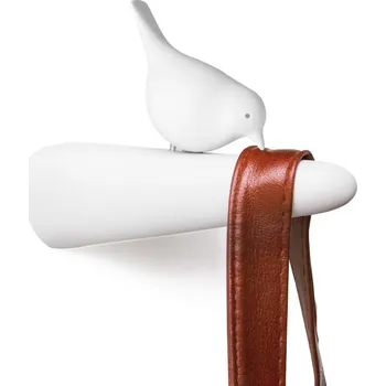Věšák Nástěnný věšák Picky Sparrow 10211WH, bílý/bílý QUALY DESIGN
