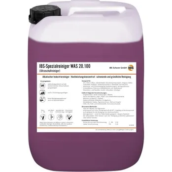 IBS Speciální čisticí kapalina WAS 20.100 (ultrazvuková) 10 l 2050354 IBS 2050354