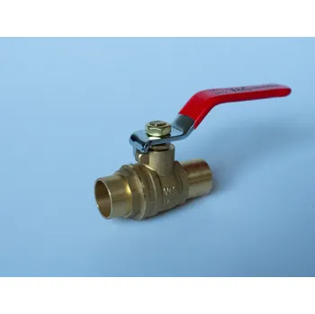 Vodovodní kohout V&G Valogin Kulový kohout PÁJECÍ, PN 16, páka Rozměr: 28 mm