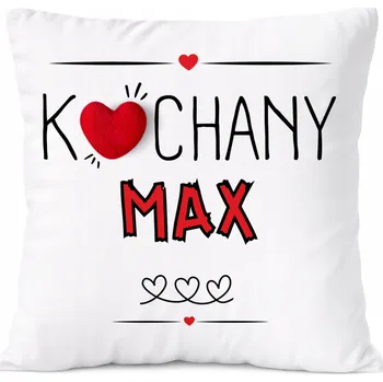 Polštář Polštář pro bratra jako Dárek s potiskem bílý PoliDraw