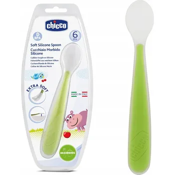 Stolování Silikonové příbory pro děti Chicco