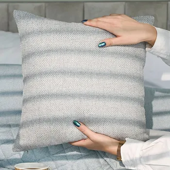 Povlak na dekorativní polštářek Dekorační povlak na polštář 40x40 cm Šedý 020