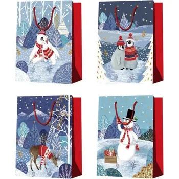 Dárková taška Dárková taška vánoční 24T011, 23x18x7cm