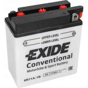 Motobaterie Akumulátor Exide 6N11A-1B