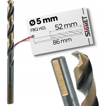 Vrták Vrták do kovu Arvex 86 x 5,0 mm