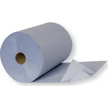 Utěrka BERNER BEZPRAŠNÁ PAPÍROVÁ UTĚRKA MODRÁ 36X38cm Účinná Čisticí Utěrka