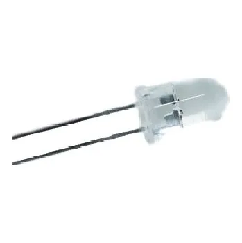 Vrták LED dioda 5mm 12V červená