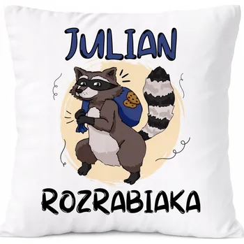 Polštář Dárek Polštář pro Adama, syna, dítě s potiskem