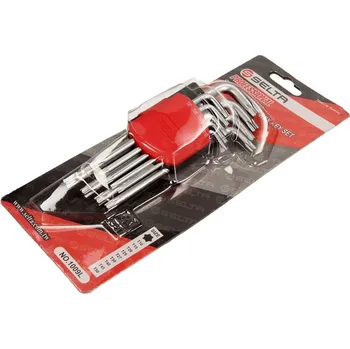 Klíč Sada šestihranných klíčů torx, v držáku, 9 ks, t10-t50 SELTA 1009L