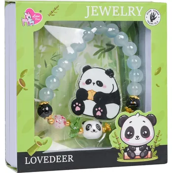 Dětská kuchyňka Panda Jewelry Set Blue Bracelet