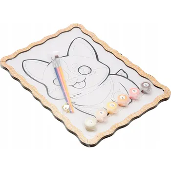 Malování podle čísel „Pejsek Corgi“