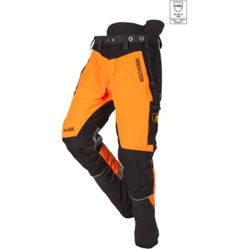 Pánské kalhoty Protipořezové kalhoty SIP PROTECTION 1SBW FOREST W-AIR REGULAR - 82 cm Hi-Vis oranžovo-černá XL