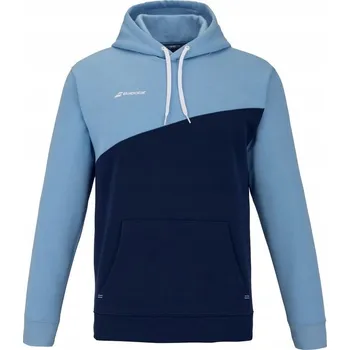 Pánská mikina SPORTOVNÍ MIKINA PÁNSKÁ BABOLAT DRIVE HOOD SWEAT MEN DRIVE HERITAGE BLUE XL
