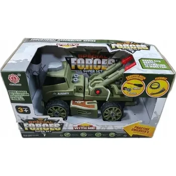 Obraz SADA VOJENSKÝCH VOZIDEL K SESTAVENÍ ŠROUBOVÁKEM