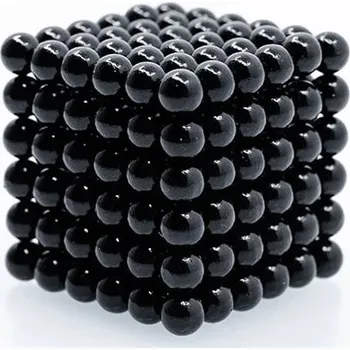 ostatní stavebnice MAGNETICKÉ KULIČKY STAVEBNICE NEOCUBE 5mm 216 Ks, ČERNÁ