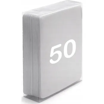 Utěrka 50x Utěrka na brýle 14,5x17,5 cm - 50 Ks Mikrovlákno ŠEDÁ na brýle