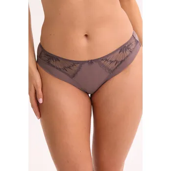 Dámské oblečení KALHOTKY QUILLA ART 1321 hnědá XL