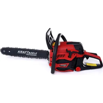 Motorová pila Kraft&Dele řetězová benzinová pila 3,2kW 40cm KD5010 - Použito