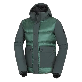 Pánská větrovka Northfinder Pánská trendy zateplená bunda SVAROG, zelená, S