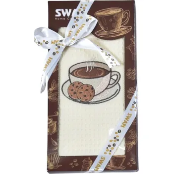 Utěrka Utěrka v dárkovém balení 70x50 cm - káva