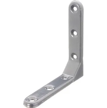 Úhloměr Úhelník s plastovým potahem103x103x21 mm, hliníkově šedá 1 ks