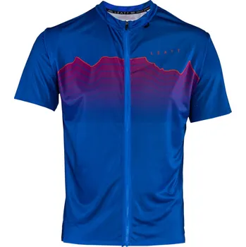 cyklistický dres LEATT Cyklistický dres s krátkým rukávem - MTB TRAIL 3.0 - modrá L