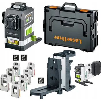 Měřící laser Křížový laser Laserliner PowerPlane-Laser 3G Multi-18V 60 m