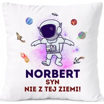 Polštář Dárek Polštář pro syna Benjamina s potiskem