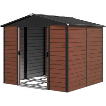 Zahradní domek Kůlna na nářadí 240 x 206 x 198 cm | hnědá