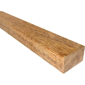 Terasové prkno Hranoly Angelim Amargoso 42x70x3965 mm Hoblované | Exotické dřevo | Pro terasové rošty