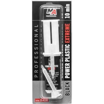 Průmyslové lepidlo LEPIDLO POWER PLASTIC EXTREME BLACK 25ML + MIKSERY / PROFESSIONAL