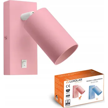 Nástěnné svítidlo Nástěnné svítidlo Luxolar GU10 růžové