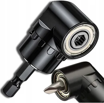 Bit Adaptér pro nářadí šroubováku vrtačky úhlový držák nástavec bit 1/4 HEX