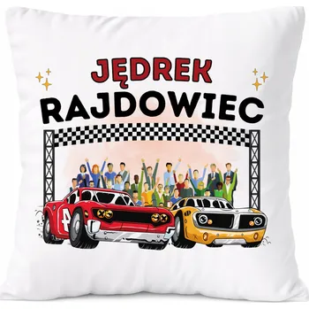 Polštář Dárek Polštář pro Edeka, syna dítěte s potiskem