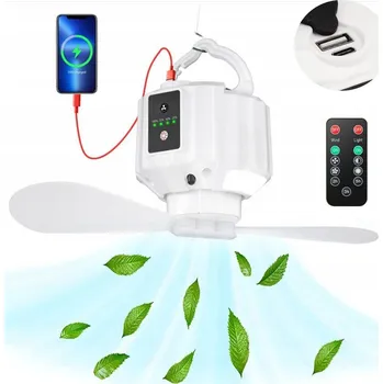 Domácí ventilátor Mini ventilátor Bedee, bílý