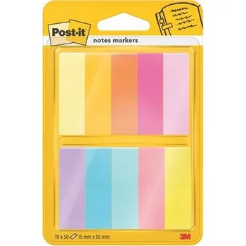 Samolepící bloček Papírové indexové záložky Post-it A4, 500 ks