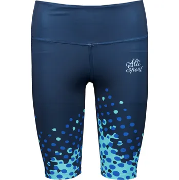 Dámské kalhoty Dámské legíny nad kolena premium ALTISPORT VOJ/ALW109LEG02 KRÁLOVSKÁ MODRÁ XXXL