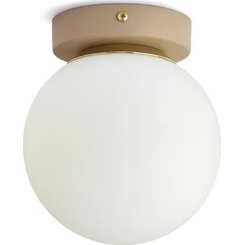 Stropní Svítidlo Stropní Svítidlo Béžově šedý béžový G9 LED 564-P1 Mléčná koule