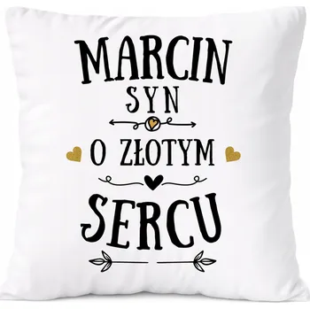 Obraz Dárek Polštář pro Huberta, syna dítěte s potiskem