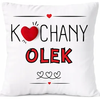 Polštář Dárek Polštář pro Edeka, syna dítěte s potiskem