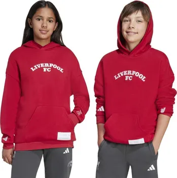 Chlapecká mikina Adidas Liverpool FC Hoody Junior mikina JW7879 176 cm