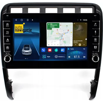 GPS navigace GPS Navigace Autorádio pro Porsche Cayenne 2002-2010 Android