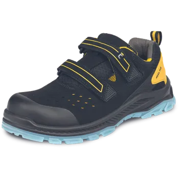 Pracovní obuv CERVA HALWILL PRO MF ESD S1PS SR sandál Barva: Černá, Velikost: 38