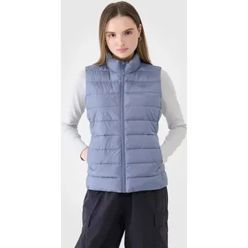 Dámské oblečení Dámské péřové tričko bez rukávů se syntetickou výplní 4F 4FWSS25TVJAF284-32S M