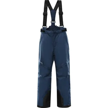 kalhoty dětské dlouhé ALPINE PRO EDESO 2 lyžařské s membránou PTX tmavě modré