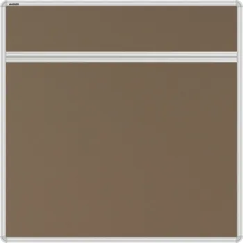 Paraván Stolový akustický paraván AKUSTIK béžový 080 x 080 cm