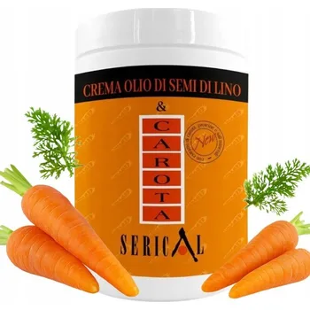 Vlasová regenerace Serical Carota Maska na vlasy s mrkví a lněným olejem 1000ml