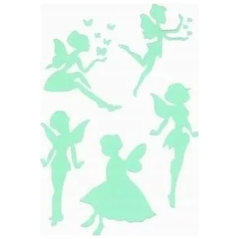 kreativní sada ŠABLONY K MALOVÁNÍ Víly KREATIVNÍ ŠABLONY Skvělá Sada pro Děti