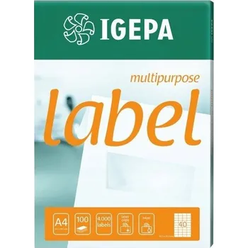 Speciální papír Samolepicí etikety Igepa 70x42,3 mm 2100 kusů